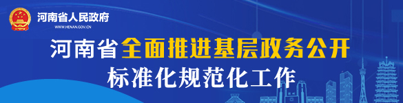 河南省全面推进基层政务公开标准化规范化工作