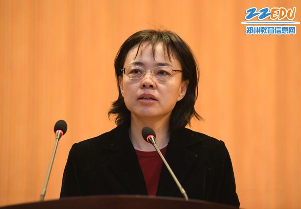 郑州市人民政府副市长孙晓红讲话