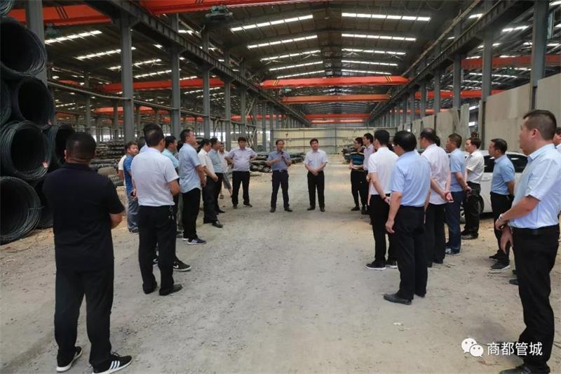 管城回族区委书记王东亮,区长虎强实地督导推进环保督察问题整改落实